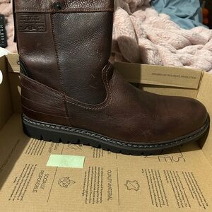 Men's Brown Leather Boots